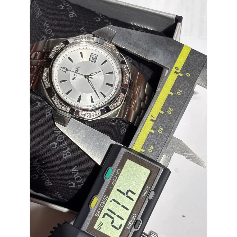 Bulova Men's Classic Diamond Watch 96E106